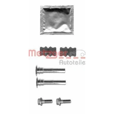 Billede af METZGER 113 1389X glidersæt, bremsekaliper med ekstra styrebolt MITSUBISHI: COLT 6, CHEVROLET: Matiz, MERCEDES BENZ: A klasse