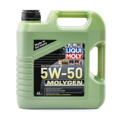 Billede af Liqui Moly Molygen 5W 50 4l Motorolie 2543 VOLKSWAGEN: Golf 4, up! Hatchback, Polo V AUDI: A6 C7 Avant, A4 B8 A3 Sportback