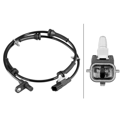 Billede af HELLA 6PU 358 218 951 ABS Sensor med klemme Hall princip 2 92 NISSAN: Qashqai