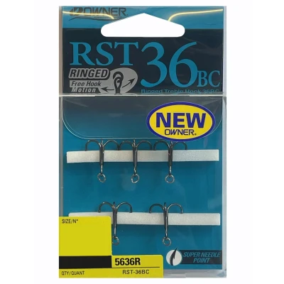 Billede af ST 36BC Ringed Treble Hook / Trekrog