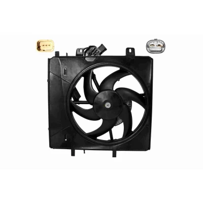 Billede af VEMO V22 01 1774 Køleventilator 342 12 180 med kølerventilatorramme (karm) Original Quality CITROËN: C3 I Hatchback, C2 Pluriel