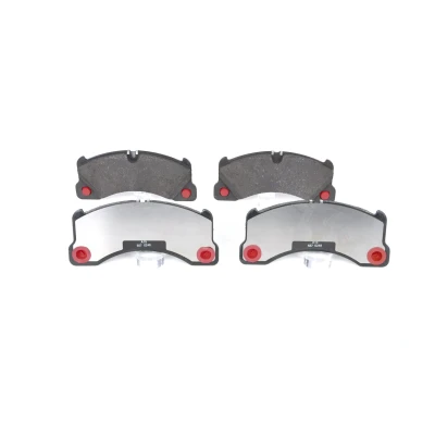 Billede af BOSCH 0 986 494 206 Bremseklodser Low Metallic med anti knirke plade PORSCHE: Cayenne, Macan, Panamera, VOLKSWAGEN: Touareg I, II