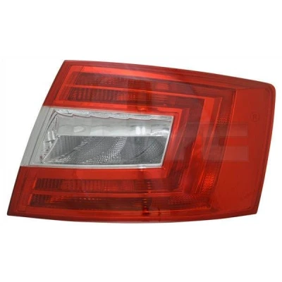 Billede af TYC 11 12671 01 2 Baglygter højre uden lampeholder SKODA: Octavia 3 Schrägheck