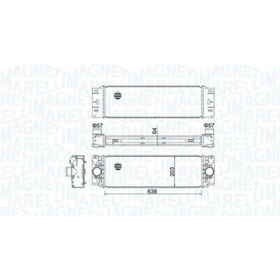 Billede af MAGNETI MARELLI 351319204760 Intercooler