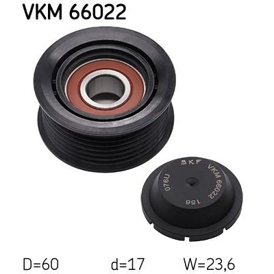Billede af SKF VKM 66022 Remstrammerhjul SUZUKI: Grand Vitara 2 SUV
