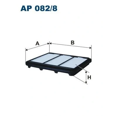 Billede af FILTRON AP 082/8 Luftfilter 27 223 193 Filterindsats CHEVROLET: Matiz