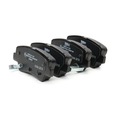 Billede af VALEO 302219 Bremseklodser bagaksel Inkl. slidadvarselskontakt med anti knirke plade HYUNDAI: i10 II Hatchback, i20 Coupe, Hatchback