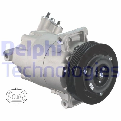 Billede af DELPHI CS20382 Kompressor 6CVC13 PAG 46 med kompressorolie OPEL: Astra J Sports Tourer, Hatchback