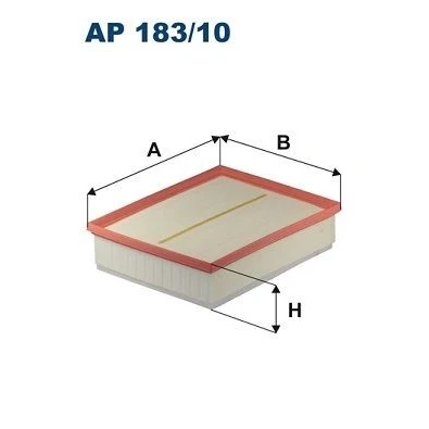 Billede af FILTRON AP 183/10 Luftfilter 74 233 285 Filterindsats SKODA: Rapid Hatchback, Spaceback, SEAT: Toledo 4, AUDI: A1 Sportback, Hatchback