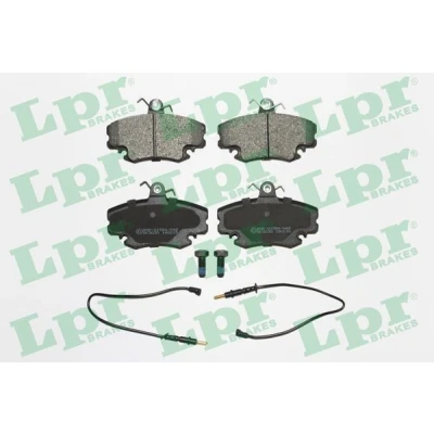 Billede af LPR 05P349 Bremseklodser med skruer RENAULT: TWINGO 2, CLIO 1, PEUGEOT: 205 II Hatchback, 309 DACIA: Logan I MCV