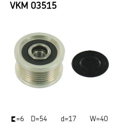 Billede af SKF VKM 03515 Friløbskobling 40 OPEL: Astra J Sports Tourer, Hatchback