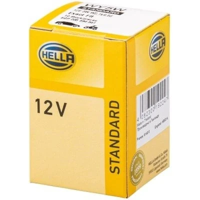 Billede af HELLA 8GP 003 594 541 Pære 12 5 WY5W Halogen foran og bagved FORD: C Max 2, HYUNDAI: i30 II Hatchback, PEUGEOT: 208 I Hatchback
