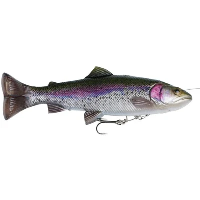 Billede af Savage Gear 4D Line Thru Pulsetail Trout Rainbow 20cm