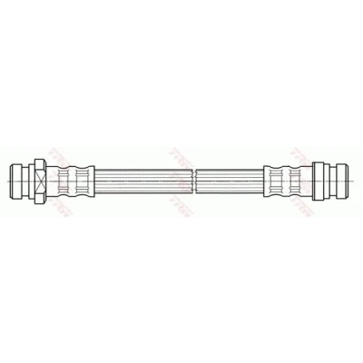 Billede af TRW PHA448 Bremseslange 330 M10x1