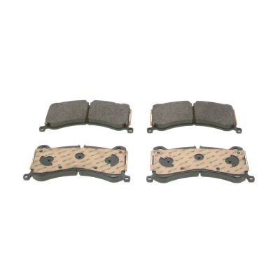 Billede af BOSCH 0 986 424 943 Bremseklodser Low Metallic med anti knirke plade, monteringsvejledning AUDI: e tron