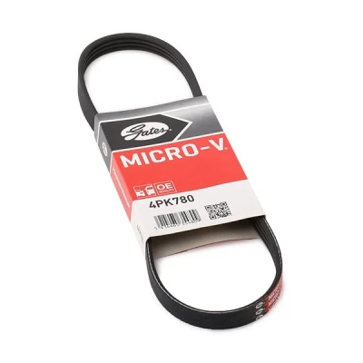 Billede af GATES Micro V 4PK780 Kileribberem 780 4 Polyester, EPDM (ethyl propylen dien gummi) HYUNDAI: Getz, i10 I, Atos, KIA: Picanto BMW: 5 Sedan, 7