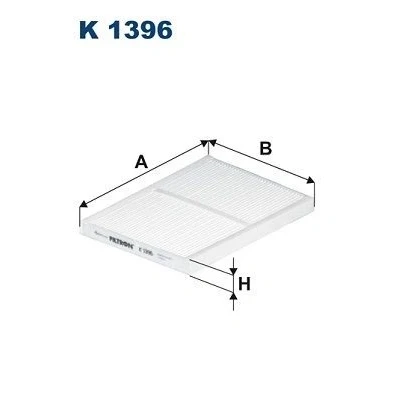 Billede af Filter, indvendig luft FILTRON K 1396