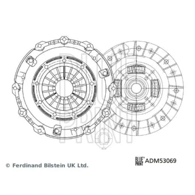 Billede af BLUE PRINT ADM53069 Kobling i tre dele med syntetsik fedt udrykkerleje 226 MAZDA: 6 Stationcar