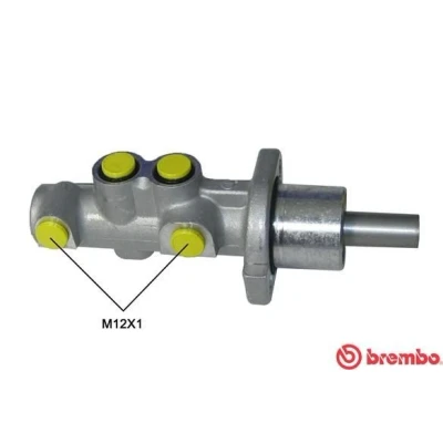 Billede af BREMBO M 61 021 Bremsehovedcylinder 23,81 Aluminium 12 x 1 (2)