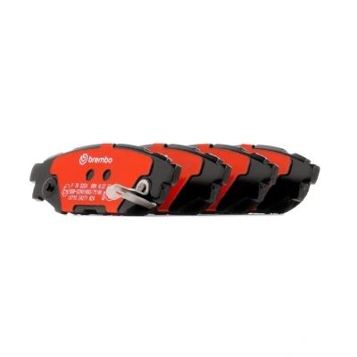 Billede af BREMBO P 78 020X Bremseklodser med akustisk advarsel for slid uden tilbehør SUBARU: Legacy 5, Forester II, III, TOYOTA: GT86 Coupe