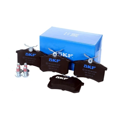 Billede af SKF VKBP 90047 Bremseklodser Ikke forberedt til slidindikator PEUGEOT: 208 I Hatchback, 2008 Stationcar, CITROËN: C3 Aircross 2, DS3 Cabriolet