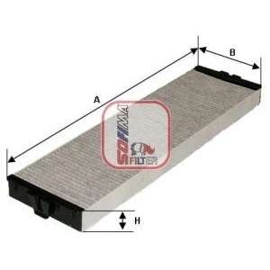 Billede af SOFIMA S 4157 CA Kabinefilter Aktivkulfilter 313 191 30