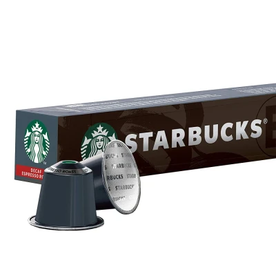 Billede af STARBUCKS mørkristet koffeinfri Espresso Roast by NESPRESSO