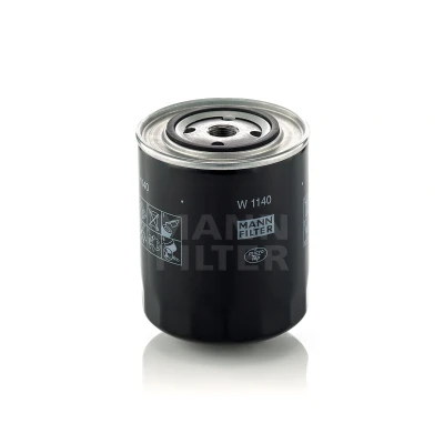 Billede af MANN filter W 1140 Oliefilter 3/4 16 UNF med en returløbs stop ventil Påskruet
