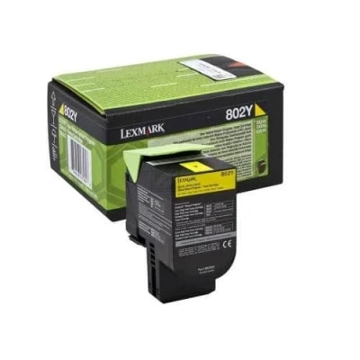 Billede af Lexmark 802Y Yellow Original Toner