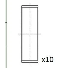 Billede af Plejlstangleje FAI AutoParts BB2073 025