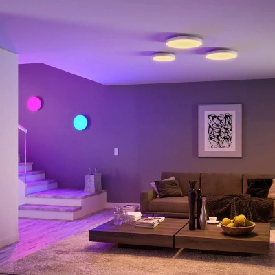 Billede af Paulmann Velora LED panel ZigBee RGBW rund Ø 40 cm