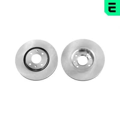 Billede af OPTIMAL BS 6030HC Bremseskiver foraksel 283 26 4/6 udvendig ventileret coatet højkarboniseret CITROËN: C4 II Hatchback, C3 II, Cactus