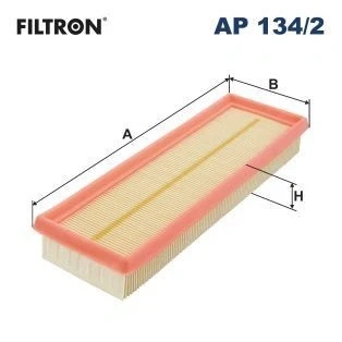 Billede af FILTRON AP 134/2 Luftfilter 42 102 310 Filterindsats RENAULT: CLIO 2, TRAFIC 2 Kasten, OPEL: Vivaro A Combi, Van, Movano Bus