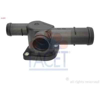 Billede af FACET 26.0001 Kølemiddelflange VOLKSWAGEN: Golf 5, Passat B6 Variant, Sedan, SEAT: Altea, Leon II Hatchback, Toledo 3, AUDI: A3 Hatchback