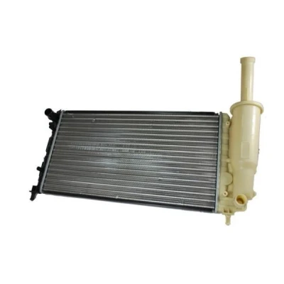 Billede af THERMOTEC D7F027TT Radiator Aluminium, plastik til køretøjer med/uden klimaanlæg 579 322 23 manuelt gear Mekanisk fuget køleripper