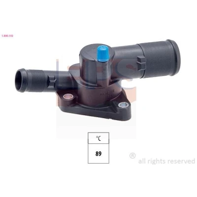 Billede af EPS 1.880.192 Termostat 89 Made in Italy OE Equivalent med pakning RENAULT: TWINGO 2, CLIO 3