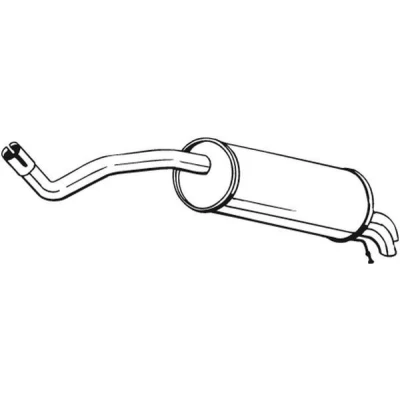 Billede af BOSAL 278 717 Lydpotte SKODA: Roomster