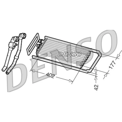 Billede af DENSO DRR12101 Varmeveksler