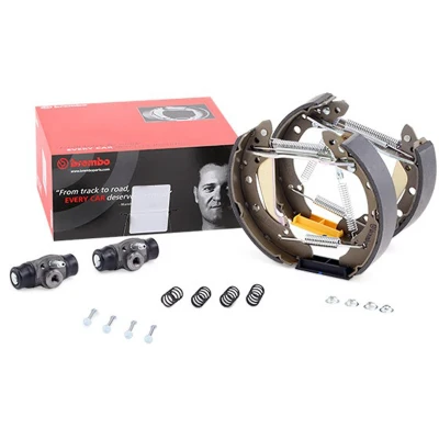 Billede af BREMBO KIT &amp; FIT K 85 023 Bremsesæt, trommelbremser SEAT: Ibiza 3, 4 ST, 4, SKODA: Fabia 1 Combi, I Hatchback, 2
