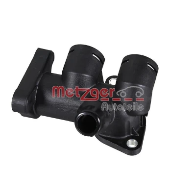 Billede af METZGER 4010004 Kølemiddelflange plastik med pakning uden sensor VOLKSWAGEN: Passat B5 Variant, AUDI: A6 C5 Avant, A4 C4 Sedan
