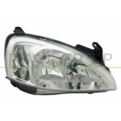 Billede af PRASCO OP0304934 Forlygter venstre H7/H7 med indstillingsmotor for LWR OPEL: Corsa C Hatchback