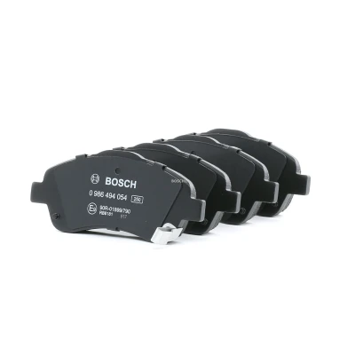 Billede af BOSCH 0 986 494 054 Bremseklodser Low Metallic med akustisk advarsel for slid anti knirke plade TOYOTA: Corolla Verso, Avensis II Station Wagon