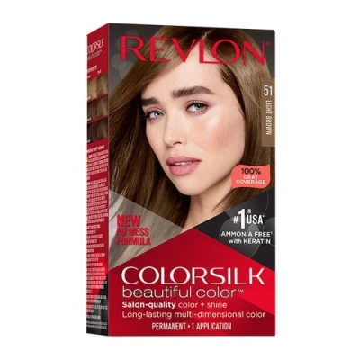 Billede af Revlon ColorSilk Beautiful Color 51 Light Brown