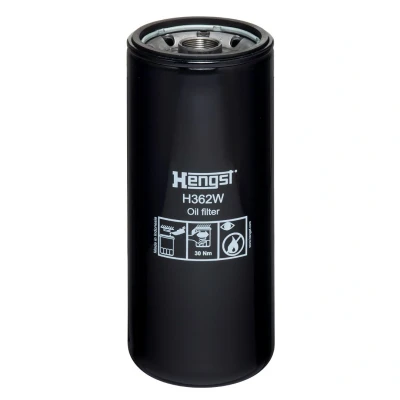 Billede af HENGST filter H362W Oliefilter 1 1/8 16 U Påskruet VOLVO: FL 6, F 12