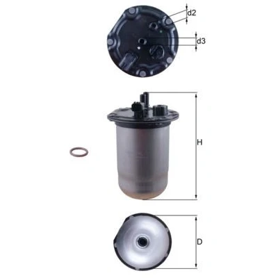 Billede af Brændstof filter KNECHT KL 1132D