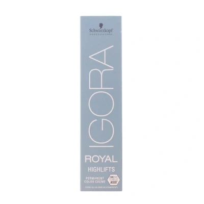 Billede af Schwarzkopf Professional Igora Royal Highlifts Permanent farvning 60 ml 10 21 Ultra Blonde Ash Cendré