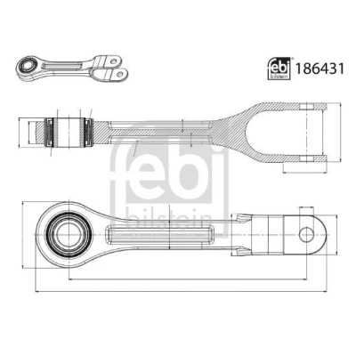 Billede af Stang/led, stabilisator FEBI BILSTEIN 186431