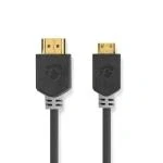 Billede af High Speed HDMI kabel med Ethernet Stik 4K@60Hz 18 Gbps 2.00 m Runde PVC Anthracite Window Box