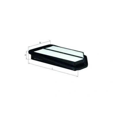 Billede af MAHLE ORIGINAL LX 2617 Luftfilter 44,0 182 306,0 Filterindsats HONDA: CIVIC 8 Hatchback