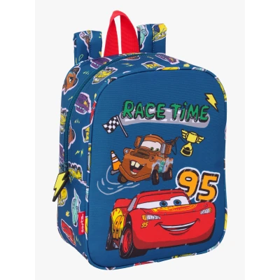 Billede af Cars Skoletaske Racing Marineblå 22 x 27 10 cm